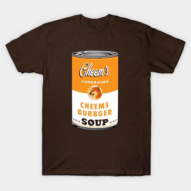 CheemsBurbger Soup T-Shirt by chilangopride